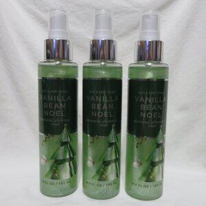 VANILLA BEAN NOEL Bath & Body Works Diamond Shimmer Mist 4.9 fl oz x 3